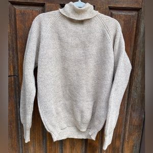 Vintage wool British Tweed Sweater Made in Scotland